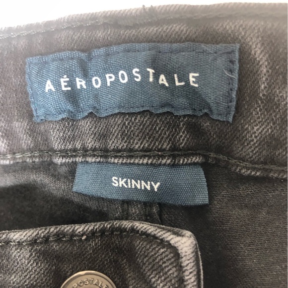 Aeropostale skinny black jeans - Picture 2 of 9